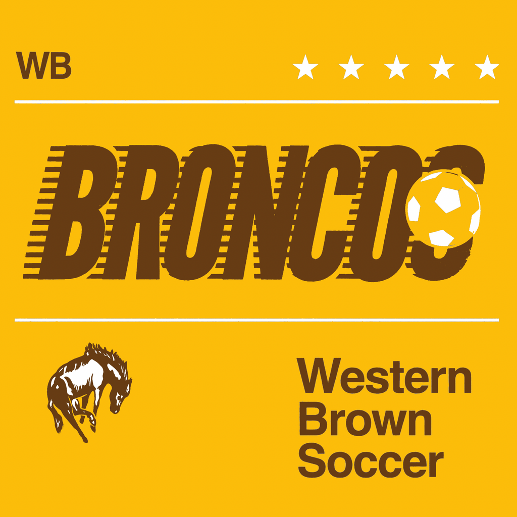 Western Brown Broncos — Fast Break — Youth T-Shirt