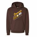 Western Brown Broncos — Bronco United — Adult Hoodie