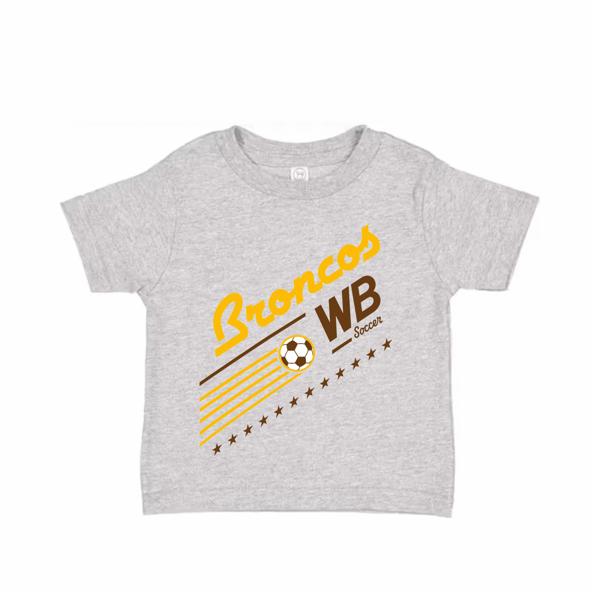 Western Brown Broncos — Bronco United — Children T-Shirt
