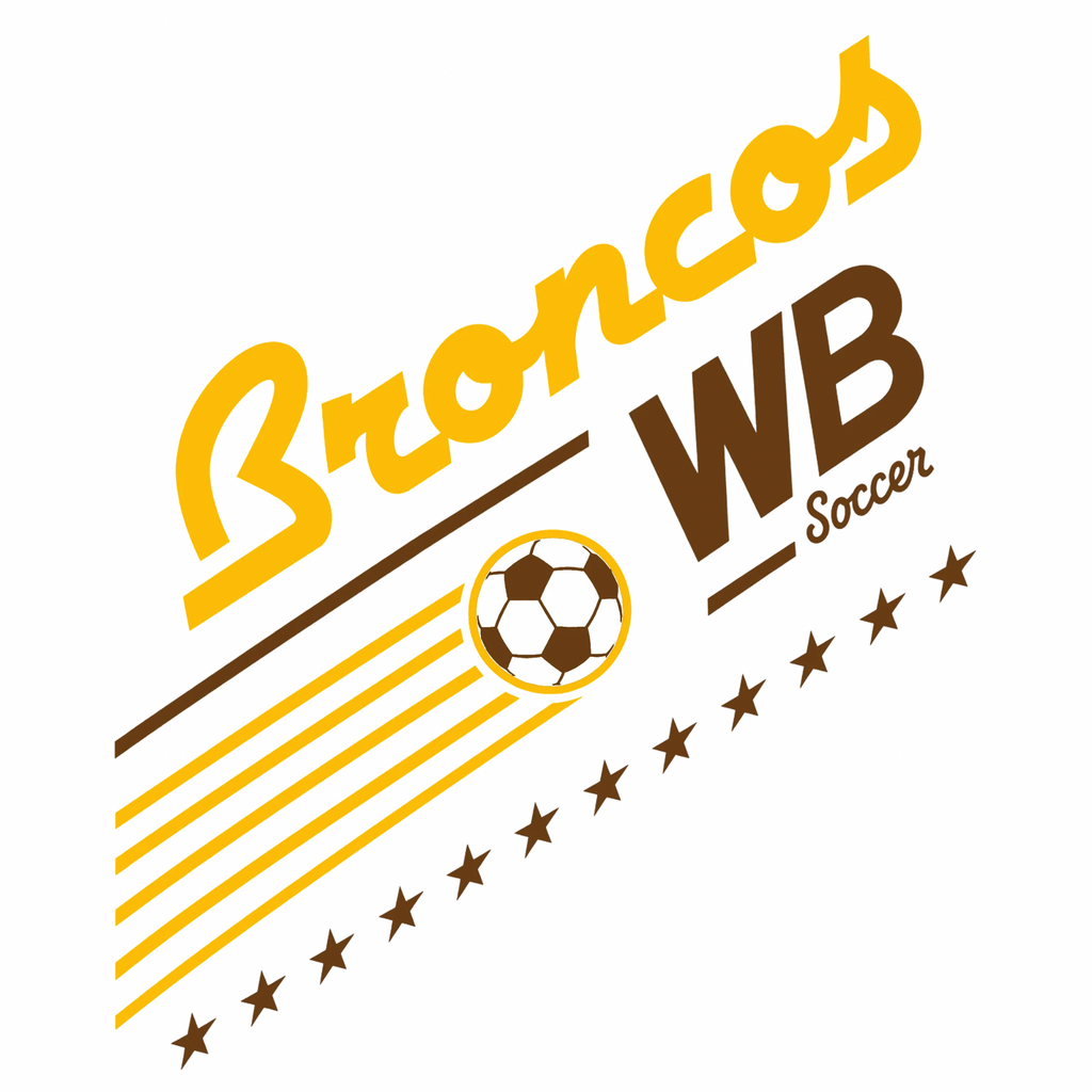 Western Brown Broncos — Bronco United — Children Crewneck Sweatshirt